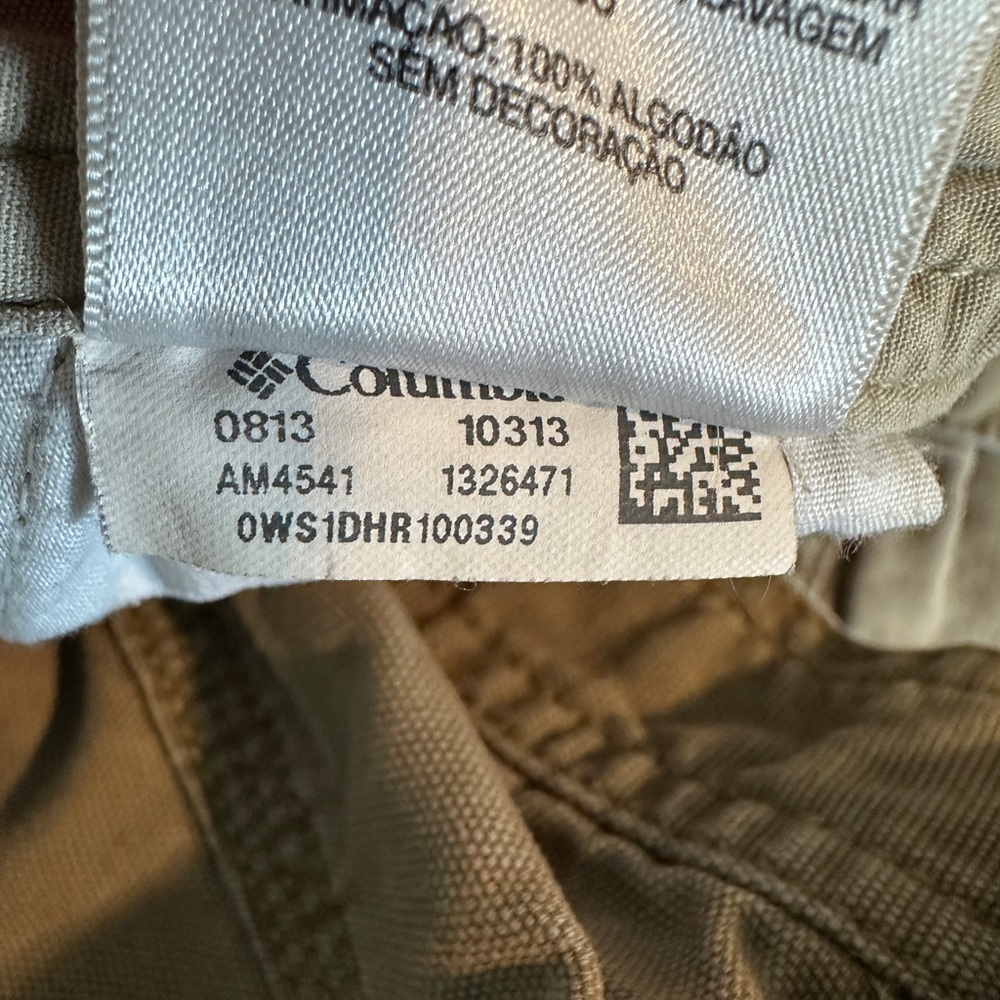 Columbia Cotton Hiking Fishing Outdoor Casual 11" chino‎ shorts, sz 38 - Picture 7 of 7